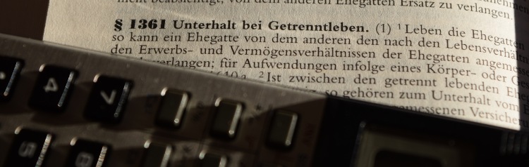 Anwalt Unterhaltsberechnung