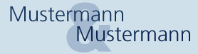 Kanzleilogo Mustermann & Mustermann