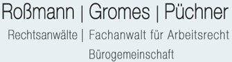 Kanzleilogo Rossmann Gromes Püchner