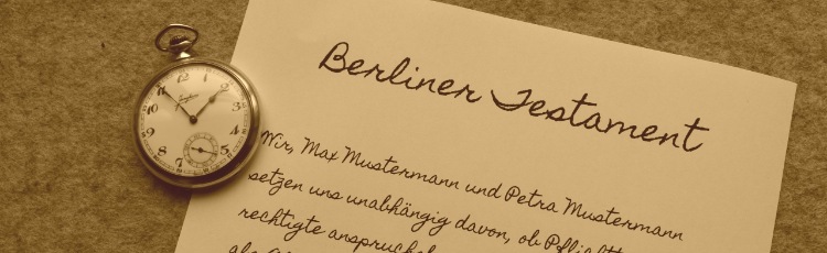 Anwalt Berliner Testament
