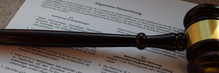 Anwalt Hausordnung