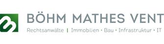 Kanzleilogo BÖHM MATHES VENT Rechtsanwälte