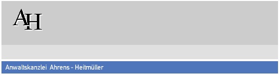 Anwaltskanzlei Ahrens & Heitmüller