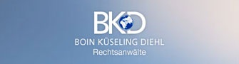 Kanzleilogo Kanzlei BKD Boin Küseling Diehl - Rechtsanwälte