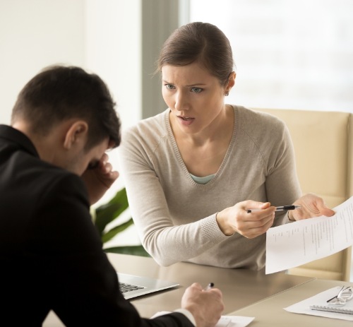 Arbeitnehmer bekommt Vorhaltungen