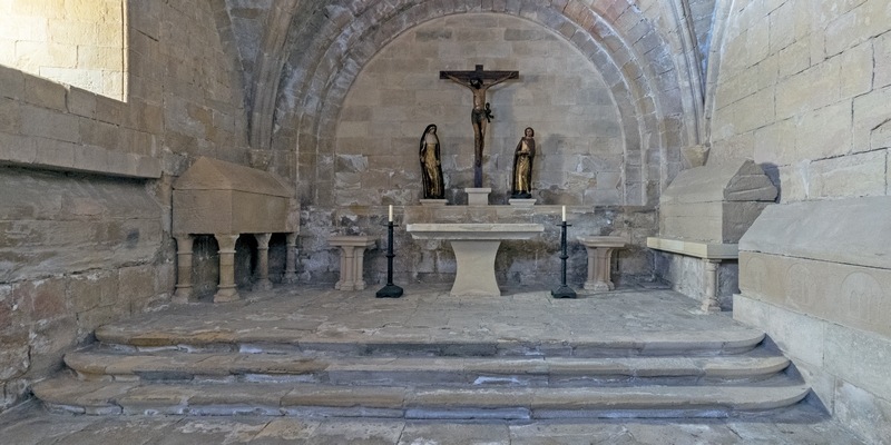 Altarraum in eine christlichen Kirche