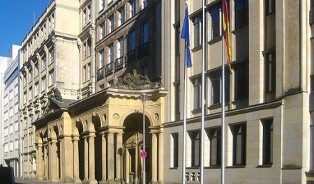 Bundesministeriums der Justiz und für Verbraucherschutz in der Mohrenstraße in Berlin
