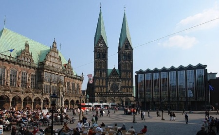 Bremer Rathaus Dom und Bürgerschaft