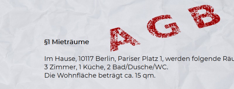 Mietvertrag: Sind unzulässige Klauseln mit Unterschrift gültig?