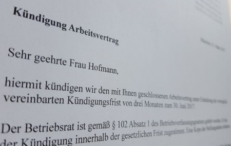 Wer darf im Arbeitsrecht kündigen?